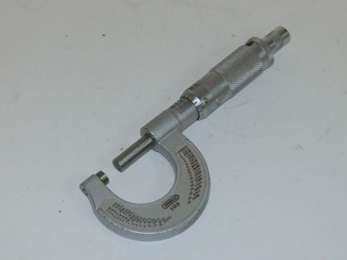 General 102 Micrometer 0-1&#034; Micrometer .01