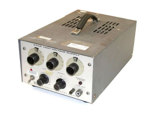 KEITHLEY HIGH VOLTAGE POWER SUPPLY 1200VDC 10MA MODEL 240A (2 AVAILABLE)
