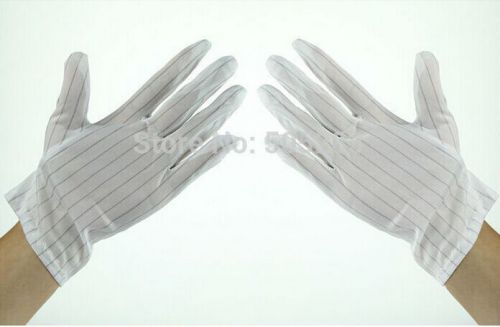 New 1 pair anti-static antiskid gloves for pc computer working for sale