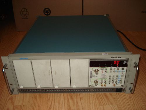 Tektronix TM 5006A w/ DC 5010 Programmable Universal Counter/ Time