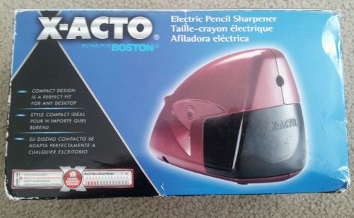 X-ACTO ELECTRIC PENCIL sharpener. 19505 reD