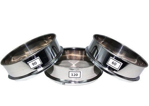 Aluminum herbal pollen set of 3 screen size stackable sifter 120, 90, 60 micr... for sale