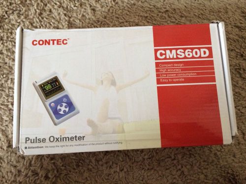 Contec Pulse Oximeter CMS60D, Battery Powered, USB, Infant &amp; Adult, Software