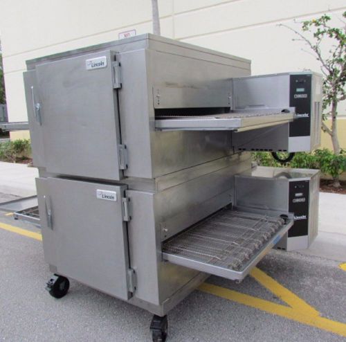 LINCOLN IMPINGER1450/1451 DOUBLE STACK CONVEYOR OVENS