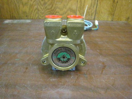 Fluid-o-tech tmfr series tmfr2 32-35-02 rotary vane pump motor unit used for sale