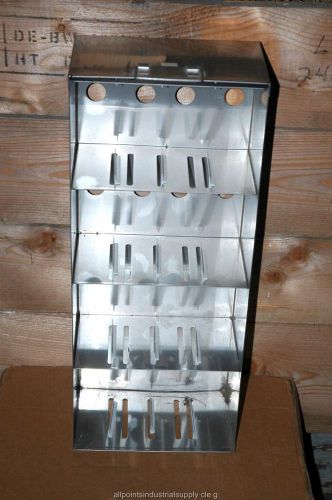 Cryogenic Cryo Storage Rack Stainless Steel -80 Freezer Tray Rack 22 x 5.5 x 9&#034;