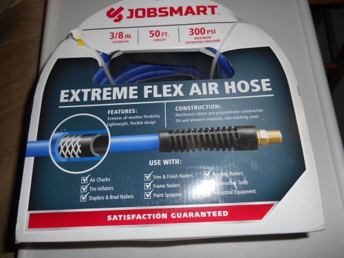 Jobsmart extreme flex air hose 50ft. 300 psi. 3/8 diameter  nwt for sale