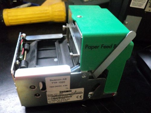 Swecoin AB TTP 1020 Thermal Kiosk Receipt printer Input 24VDC 4.5a 01379