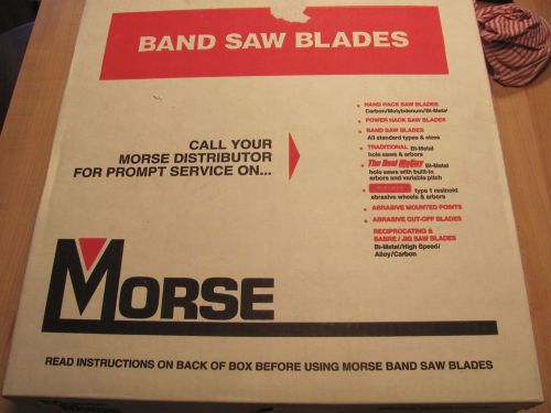 Five Morse Band Saw Blades