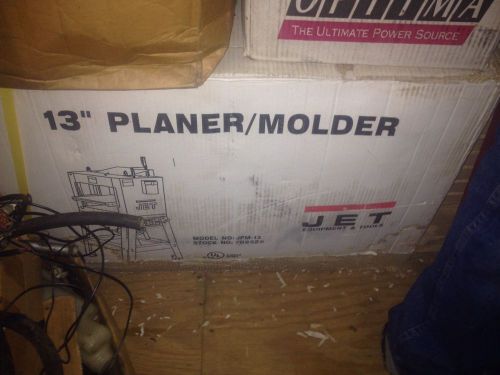 New Jet 13&#034; Planer Moulder