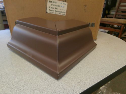 5 Inch Royal Brown Aluminium Outside Box Mitre 5k Style 5&#034;  (lot of 16 )