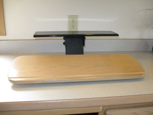 Keyboard Tray with Articulating Arm, by Weber Knapp
