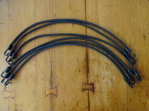 Lot of (6) BUNGEE CORDS New! 23&#034;