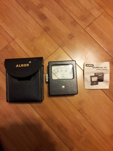 Alnor velometer, jr, model # 8125  range 0-500 and 0-2500 fpm,  feet per minute for sale