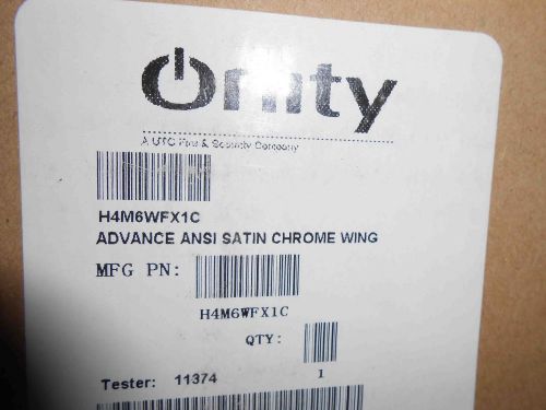 Onity Advance satin hotel lockset- new,  model H4M6WFX1C
