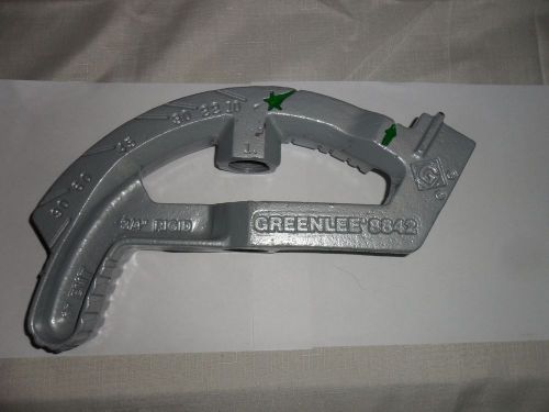 Greenlee site-rite ii hand bender malleable iron 8842 3/4&#034;rigid 1&#034;emt for sale