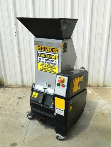 Rapid 614-sre granulator / grinder 6 x 14 staggered blade 4.6 kw 6 hp 460v 3ph for sale