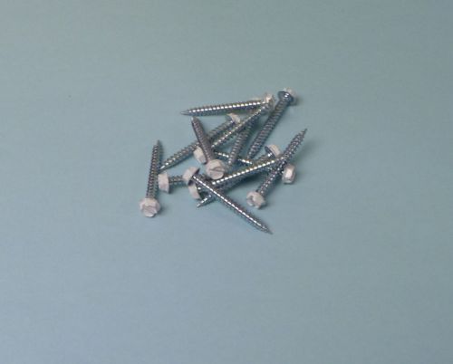 Brown   #8 x 1-1/2&#034; self-piercing zip  screws qty 50 for sale