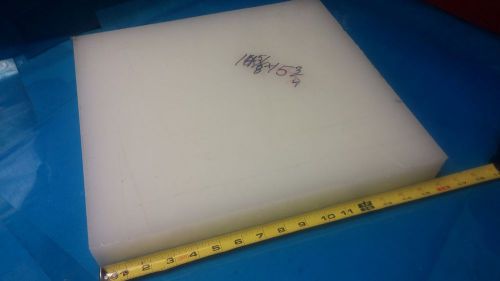 14&#034; x 15-3/4&#034; x 2&#034; nylon bushing slide bearing block material polypropylene (j5) for sale