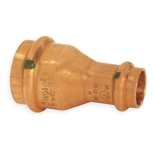 Propress copper 45 elbow, 3/4&#034; x 3/4&#034;reducer, 1&#034; x 3/4&#034; viega 78152 lot of 7 for sale