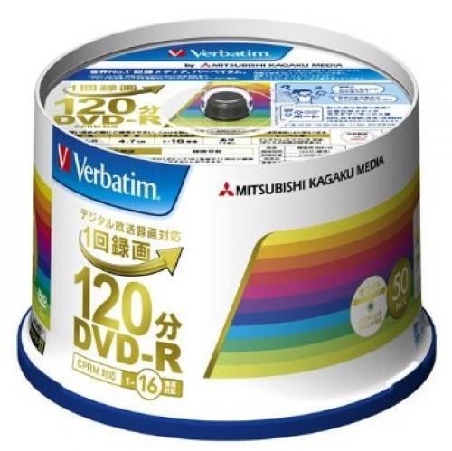 New Mitsubishi Kagaku Media Verbatim DVD-R (CPRM) White 4GB 50 sheets 1-16 times