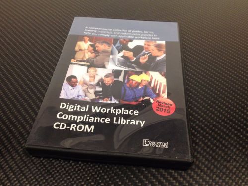 Digital Workplace Compliance Library CD - Personnel Concepts: Revised March 2015