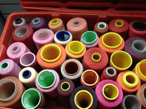 10-Spools-Pretty-Punch-nylon-Thread-New-Opened-Used-Some-Lustre