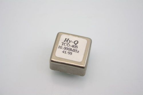 Hy-Q RF Precision Crystal Oscillator 10.000 MHz GPS OCXO  TCO-405  TESTED GOOD