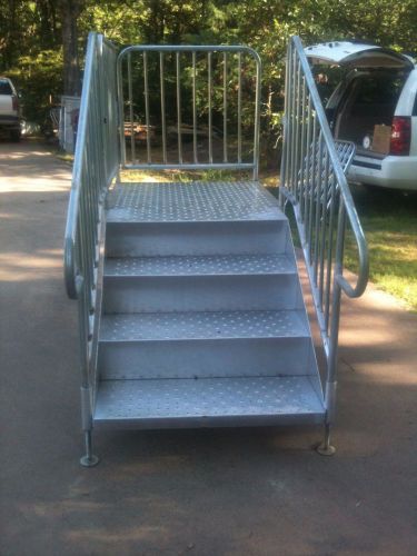 Aluminum Stairs, Aluminum Steps, Metal Stairs Industrial Stairs Industrial Steps
