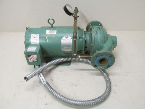 BALDOR EJMM3219T ELECTRIC MOTOR 7.5 HP 3 PHASE 230/460V &amp; TACO KV1506AE2JCB867M