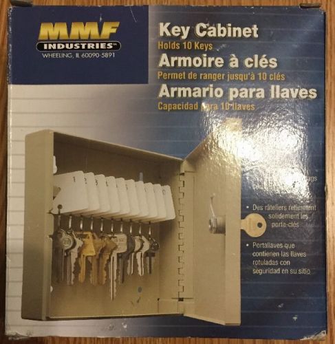 MMF Industries Small Key Cabinet - Holds 10 Keys