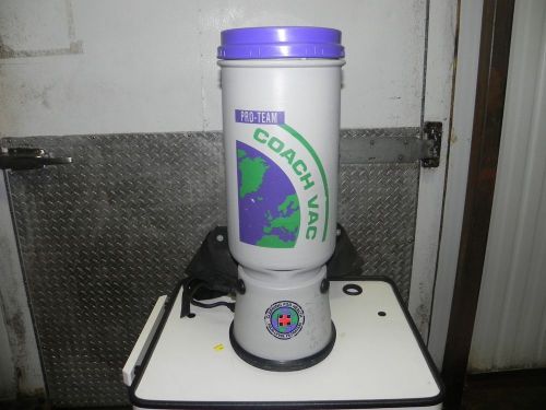 Pro Team Super Coach Back Vacuum