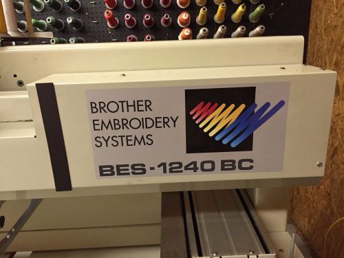 BROTHER 4-HEAD 1240-BC Industrial Embroidery Machine