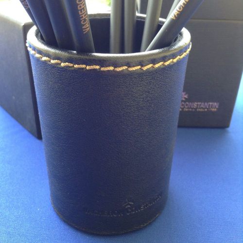 vacheron constantin luxury black leather pen holder and 10 pencils sihh 2015