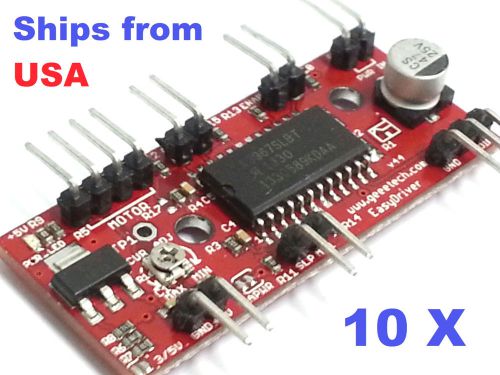 10 PCS EasyDriver V4.4 Shield Stepper Motor Driver A3967 Arduino Ships from USA