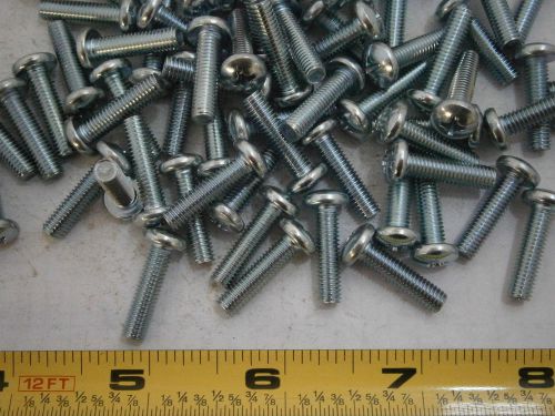 Machine Screw 10/32 x 3/4 Phillips Pan Head Steel Zinc Plated Lot of 100 #928