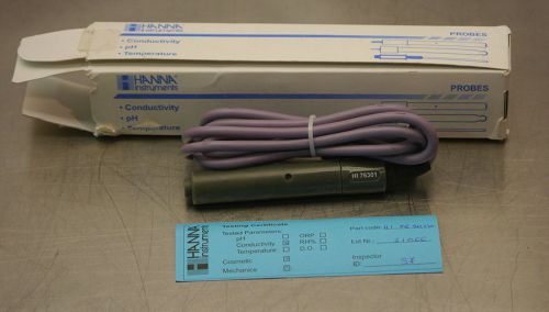 Hanna Instruments HI 76301W Conductivity Probe DIN 1m cable NEW