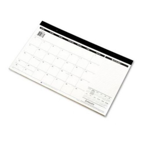 AT-A-GLANCE Recycled Compact Desk Pad  17.8 x 11 Inches  White  2013 (SK14-00)