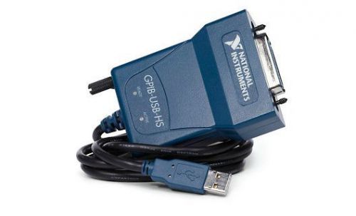 NI GPIB-USB-HS Controller, with NI-488.2 Software For Windows 7/Vista/XP/2000