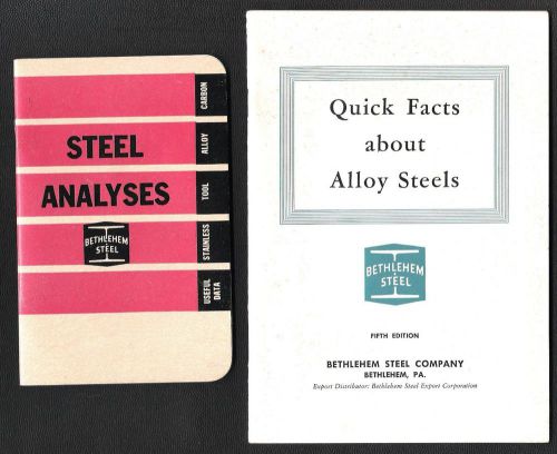 2 Bethlehem Steel Facts and Analyses of Alloy Steel
