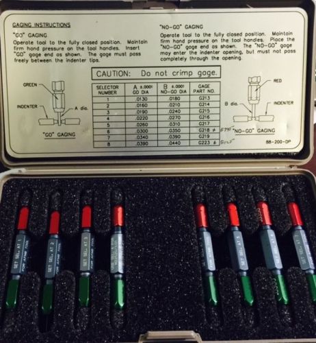 Daniels MFG. Corp 88-200 Gage Set