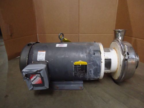 Baldor/jensen motor &amp; pump jf438mdg21t-s/cm3713t, 4&#034; inlet, 3&#034; outlet, 15hp for sale