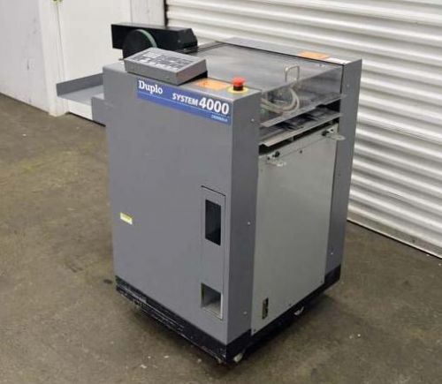 DUPLO DBM 400 T FACE TRIMMER FOR 2000, 3000 AND 4000 SERIES BOOKLETMAKER