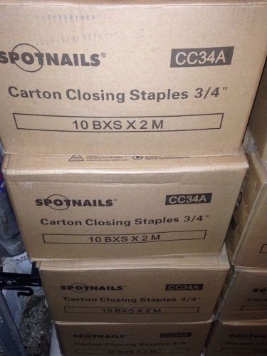 Spotnails Carton Closing staples 3/4&#034;