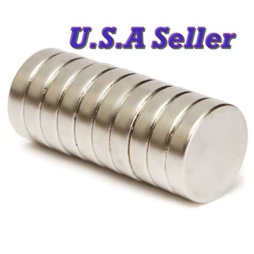 10pcs 12mm x 3mm round disc super strong rare earth magnets neodymium us shipped for sale