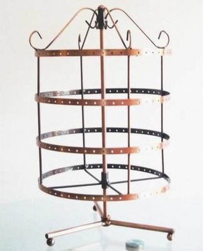 New 192  holes rotating earrings jewelry display stand rack holder