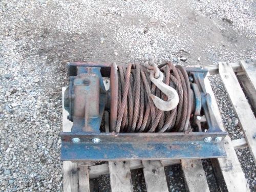 Braden winch mcu5-12-l narrow drum winch for sale