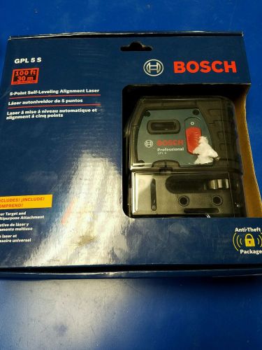 Bosch 5 Point Self-Leveling Alignment Laser GPL 5 S