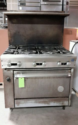 Used Garland US Range X36-6R 36&#034; Gas Range