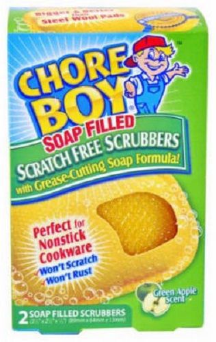 Chore Boy, 24 Pack, Non-Metallic, Soap Pads